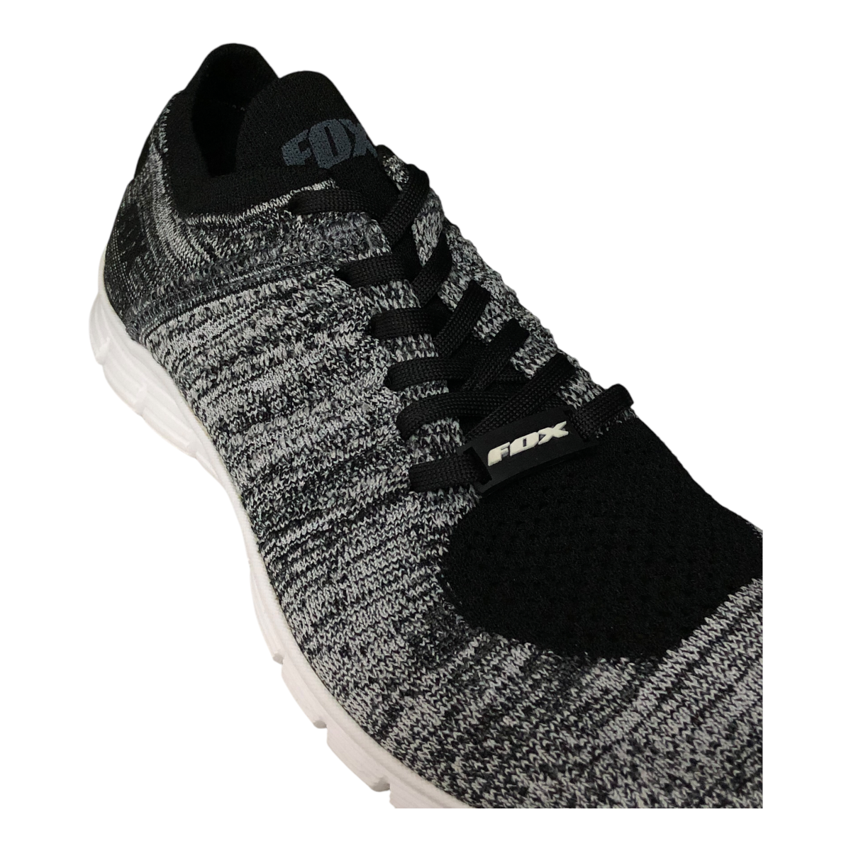 Tenis Deportivo Gris Negro Para Caballero FOX