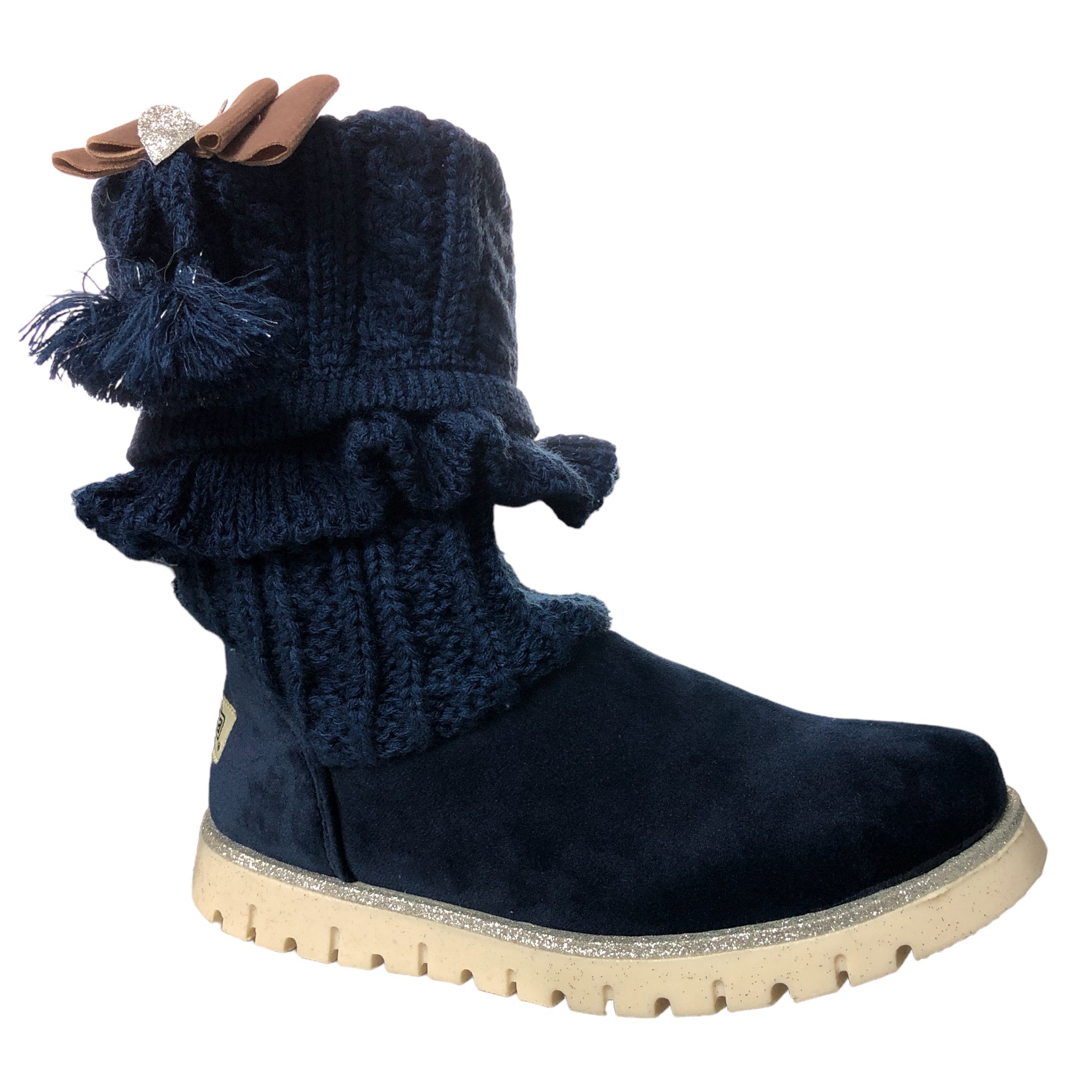 Bota Color azul Para Niña Coqueta