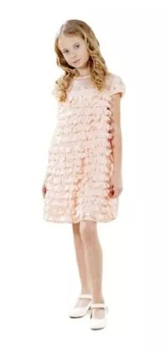 Vestido Estampado De Pétalos BOBOLI