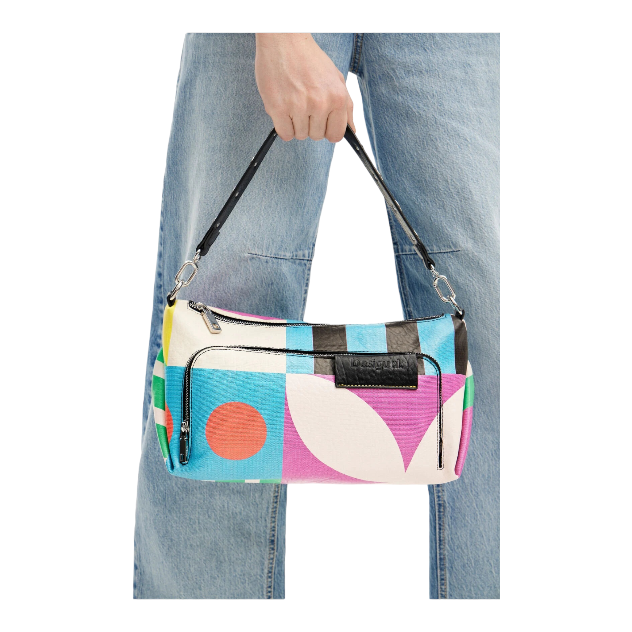 Bolso M geométrico DESIGUAL