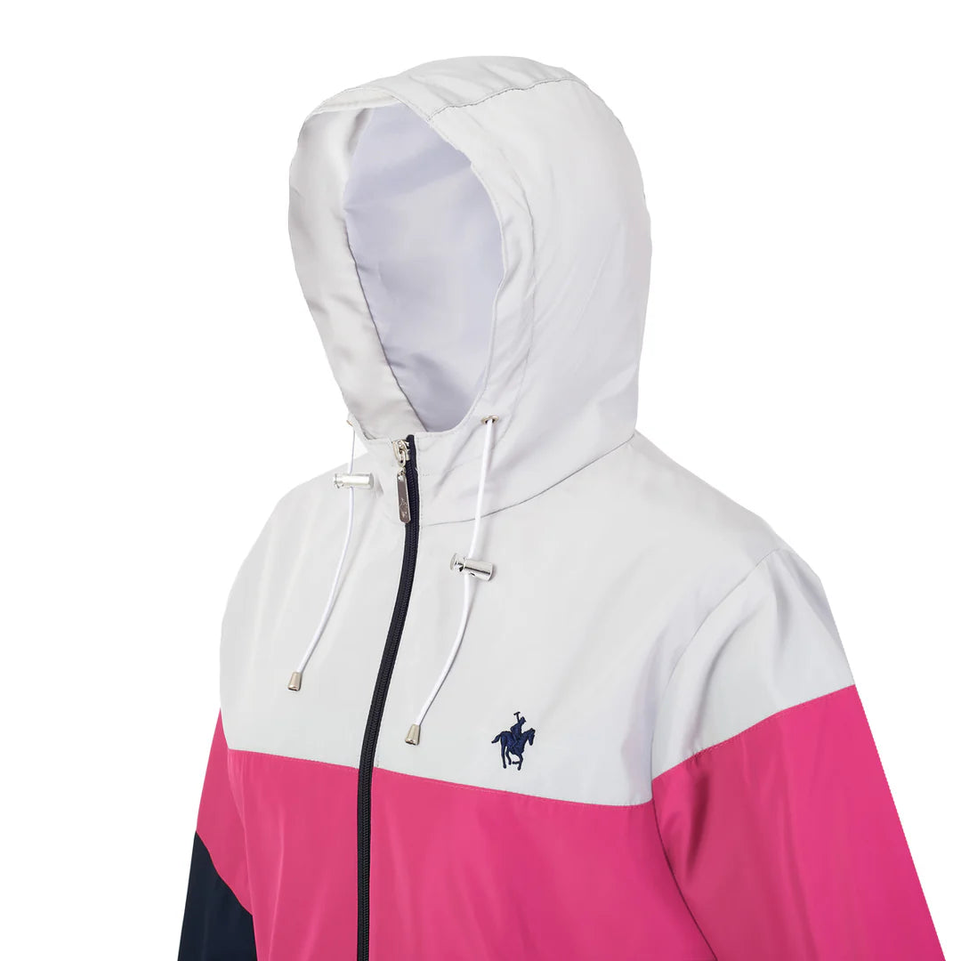Chamarra Para Dama 3 Bloques Color Rock Hampton Polo Team