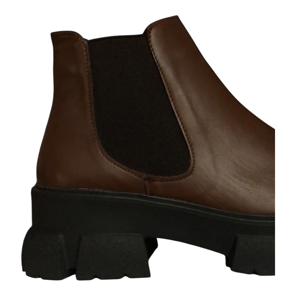 Bota Sintético Color Cleveland Madera Para Dama MULIER