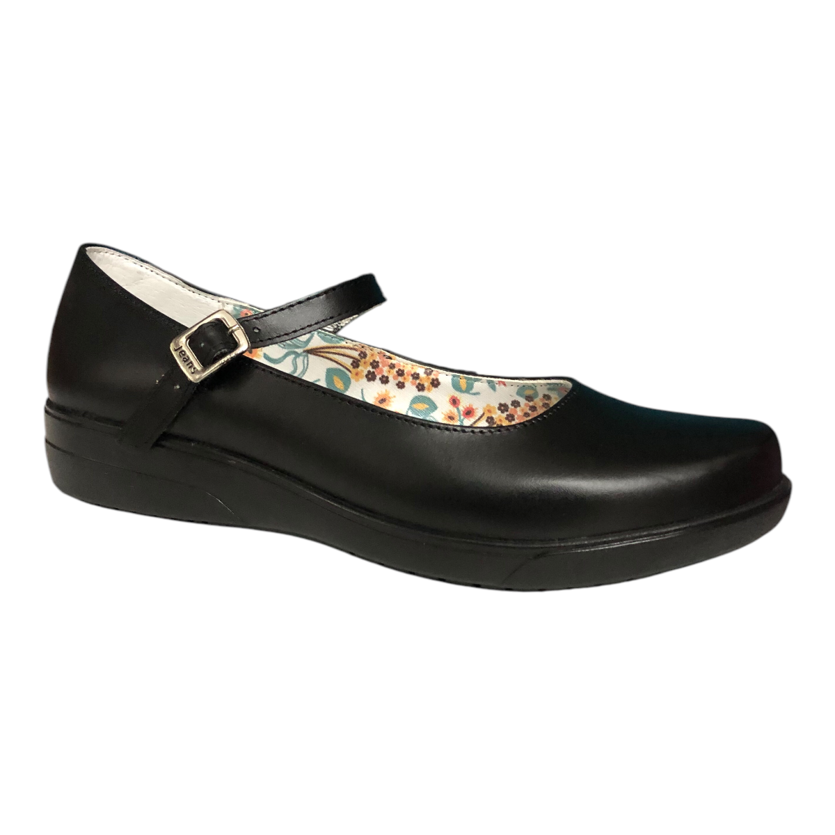 Zapato Napa Negro Escolar Para Niña Moda Jeans Shoes