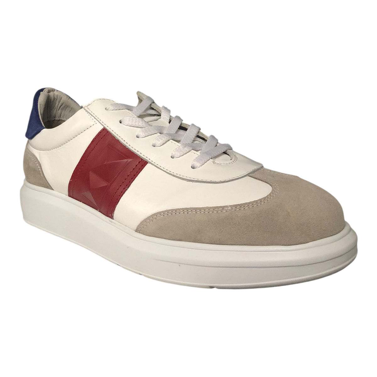 Tenis Urbano Atanado Blanco Para Caballero Sabatter