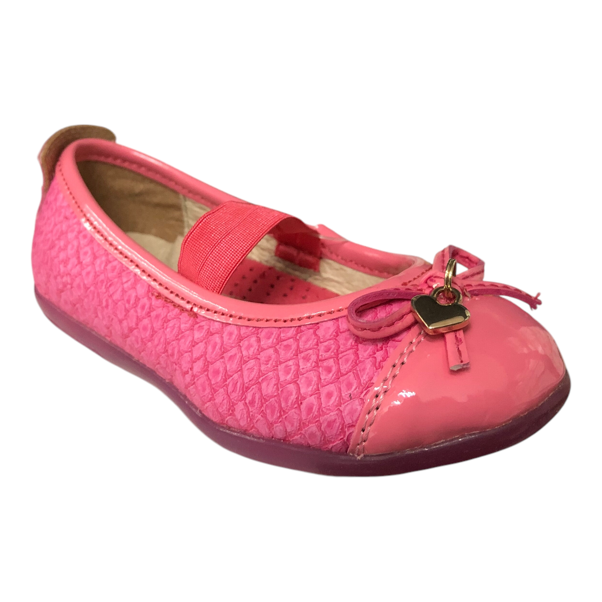 Flats Para Niña Color Fucsia Mickey Calzado
