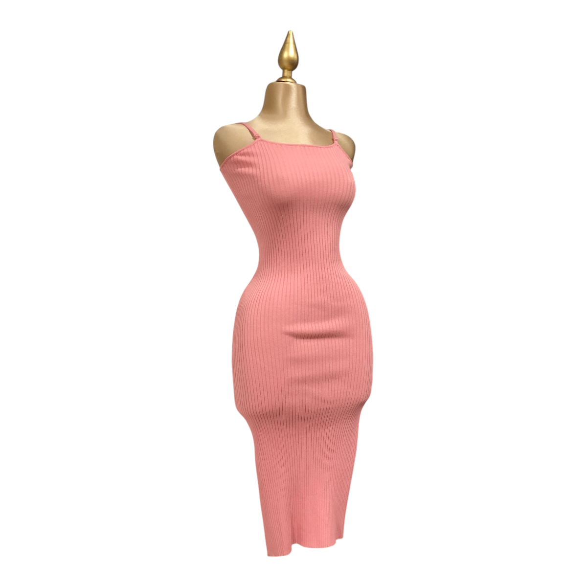 Vestido Rosa Tejido Erivel