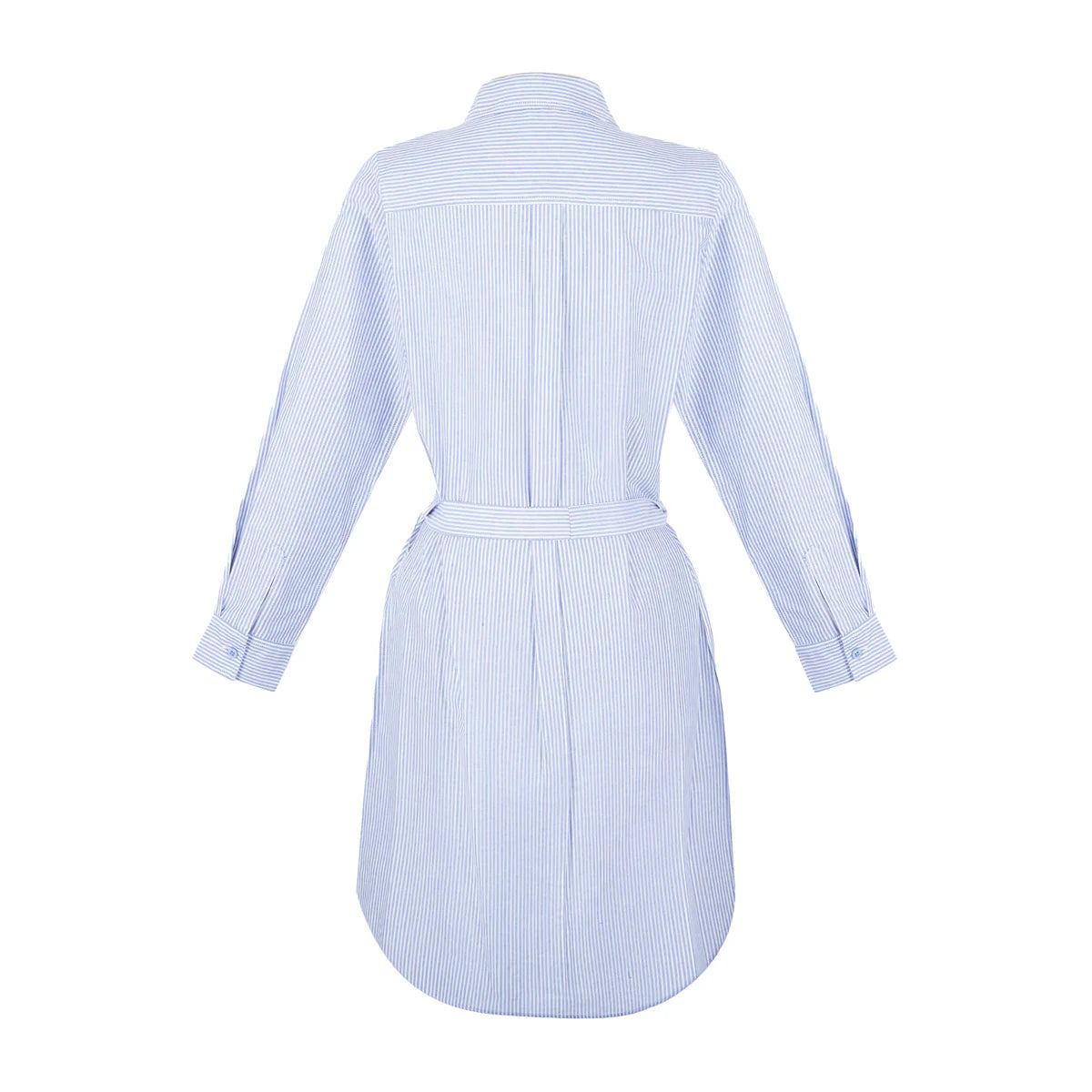 Vestido Camisero Color Azul Rock Hampton Polo Team
