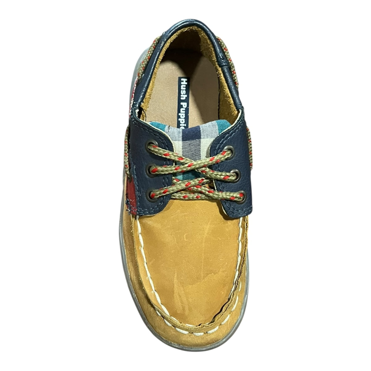 Zapato Miel Tipo Náutico Para Niño Hush Puppies