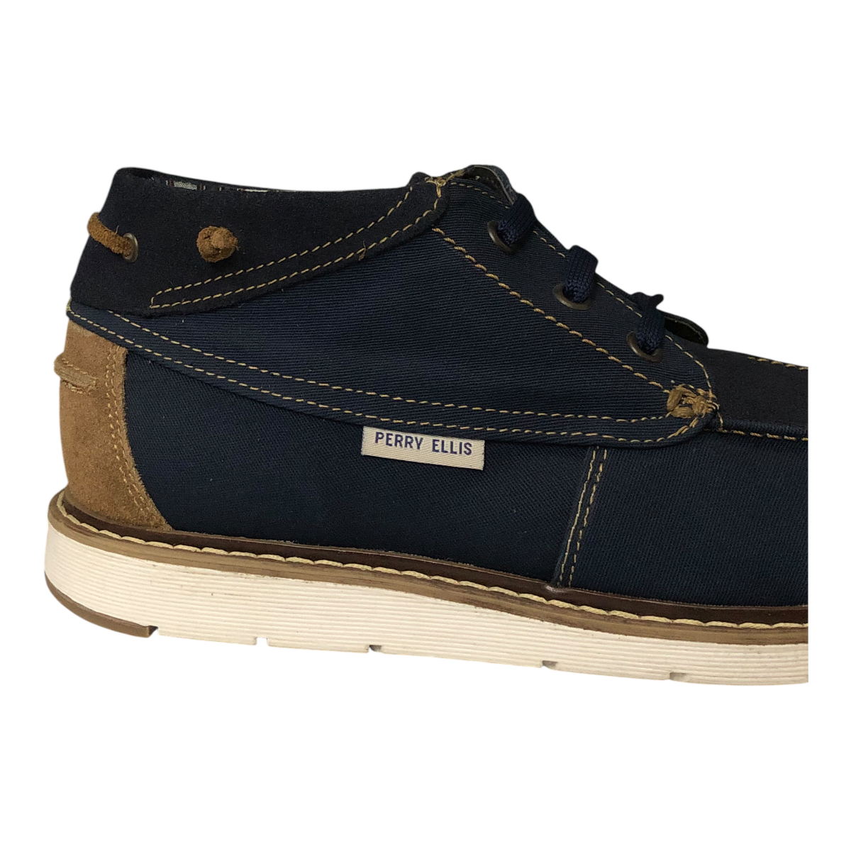 Zapato Marino/Café Para Caballero Perry Ellis America
