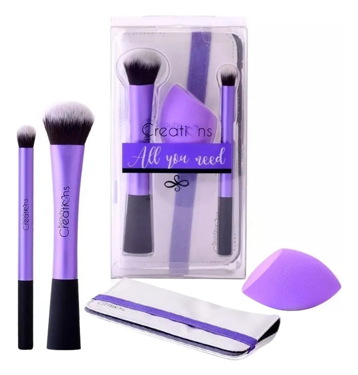 Set De Brochas All You Need Beauty Creations