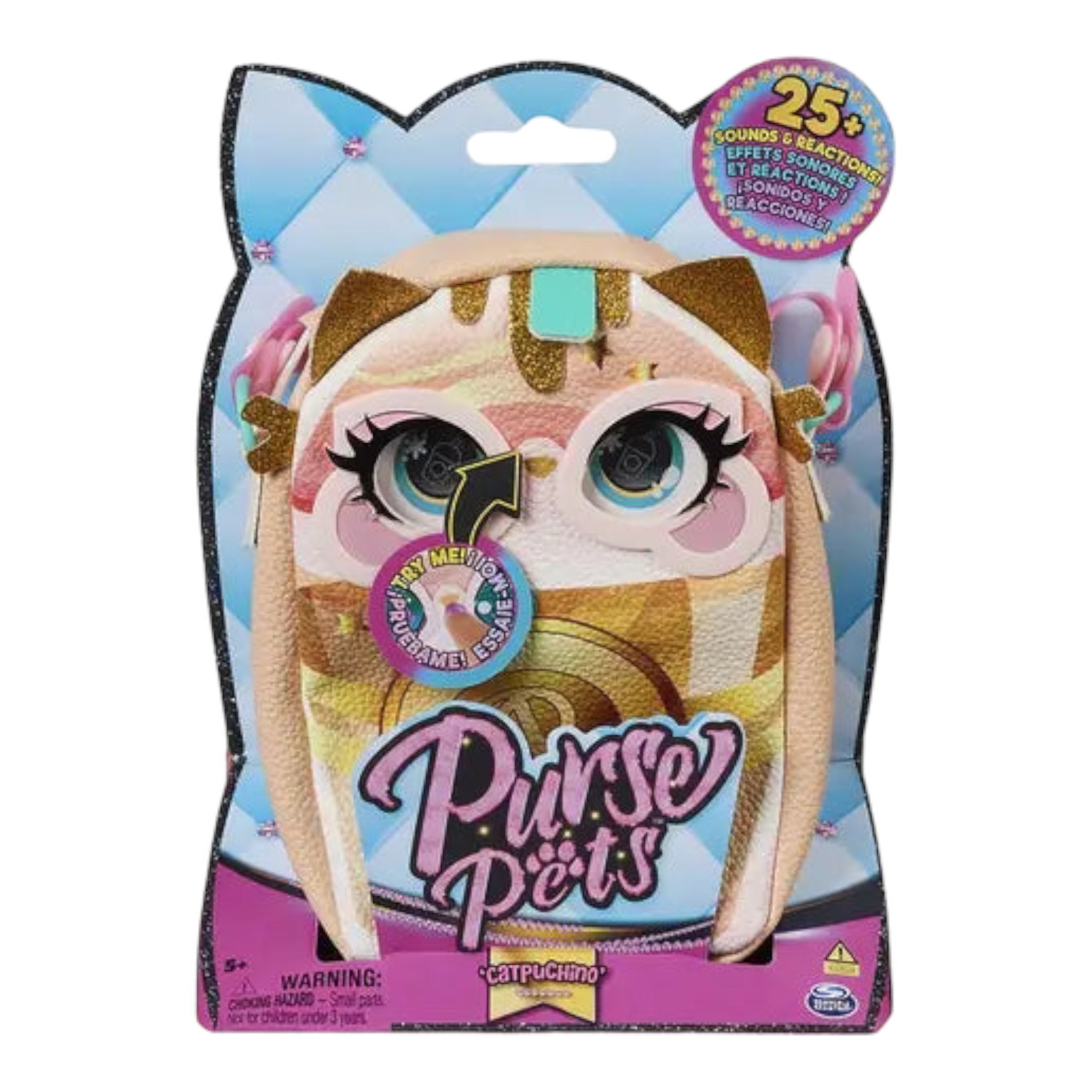 Purse Pets Bolsa Mini Catpuchino Spin Master