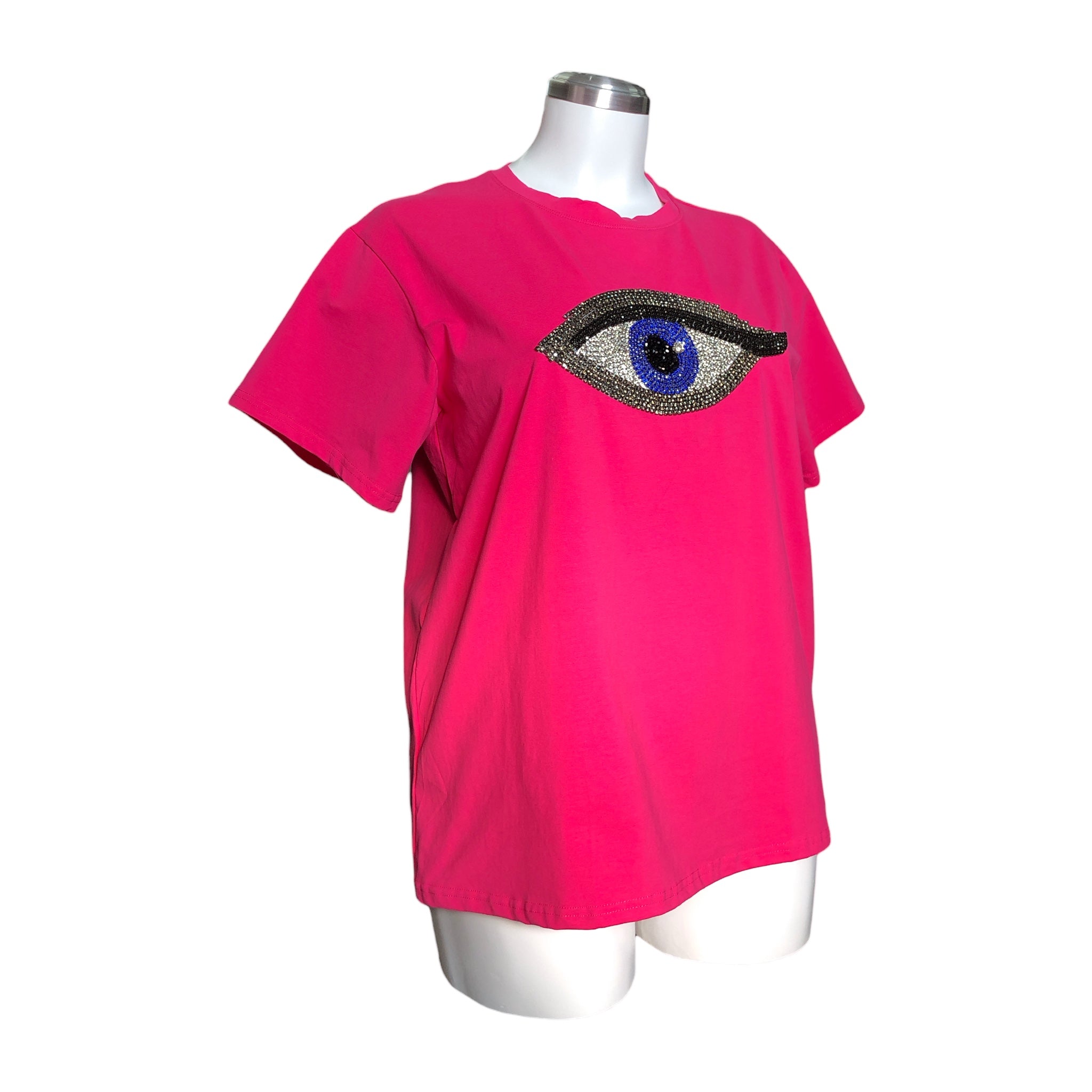 Playera manga corta ojo Curvy LC