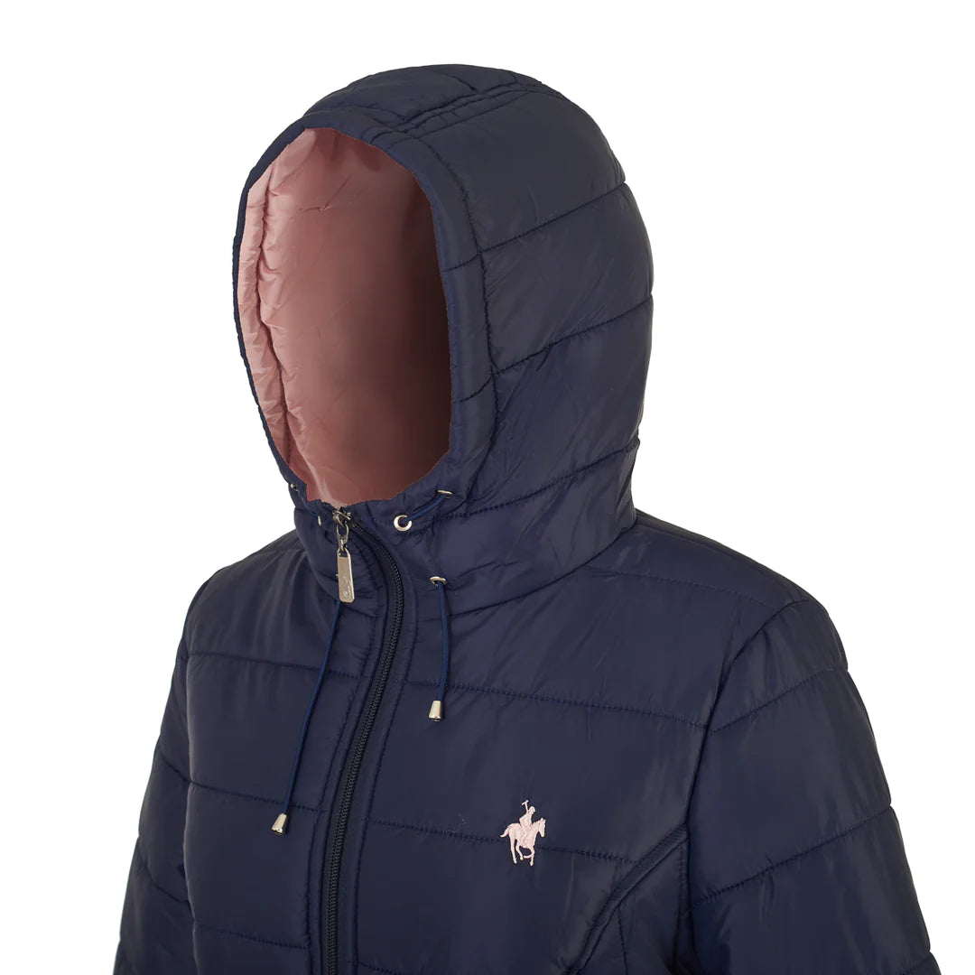Chamarra Azul Marino Dama Rock Hampton Polo Team