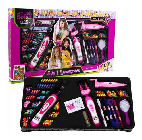Set De Pulseras 3 en 1 Luxury girl´s creator