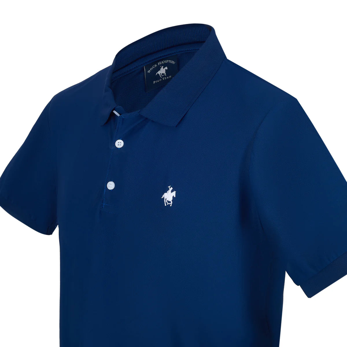 Playera Polo Color Marino Rock Hampton Polo Team
