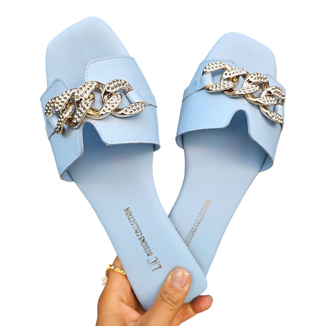 Sandalia H azul ensueño LC