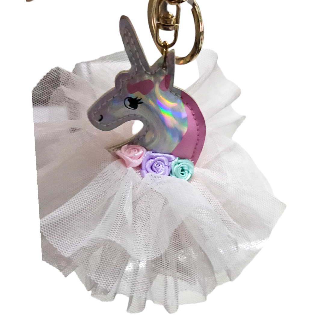 LLavero Unicornio Tornasol