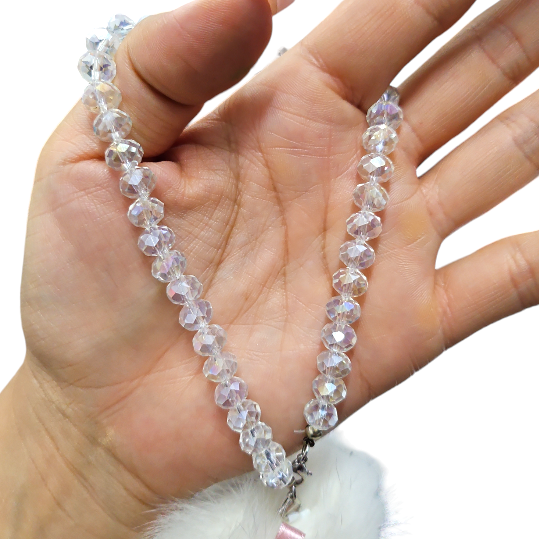 LLavero Osita Mink Con Cristales