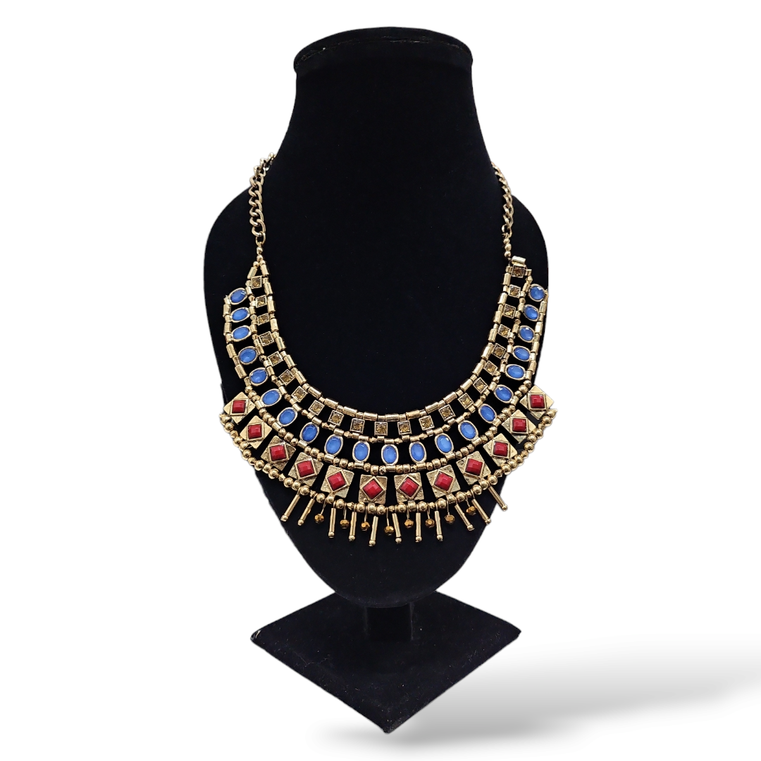 LOB collar metal piedras