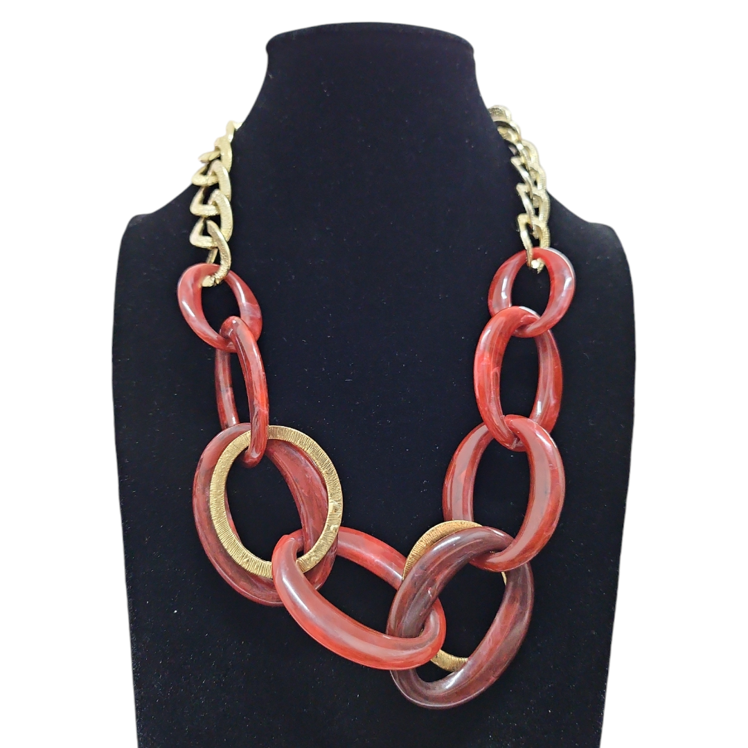 Collar aros vino