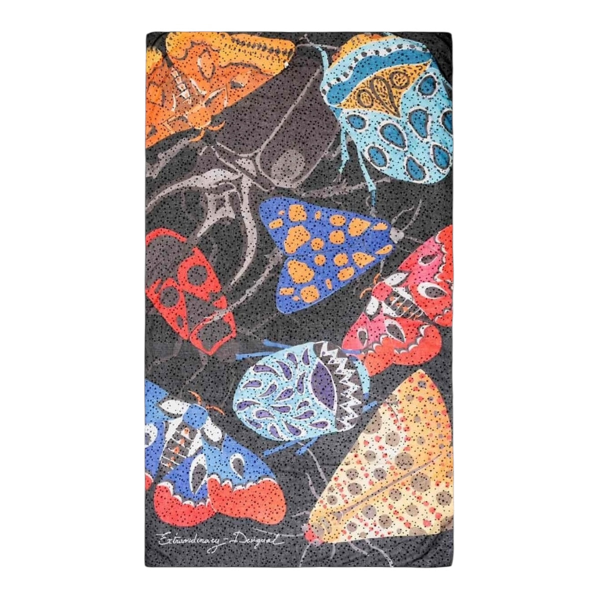 Pashmina Negro Multicolor Dama DESIGUAL