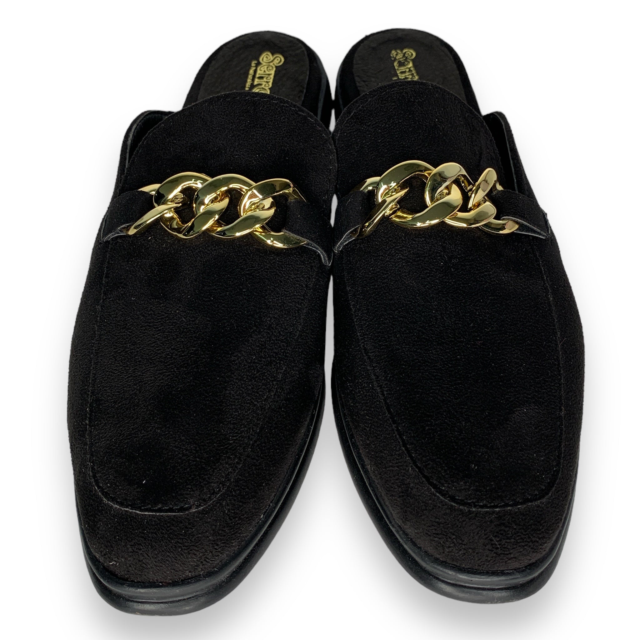 Flat Prisco negro con cadena David Serrano