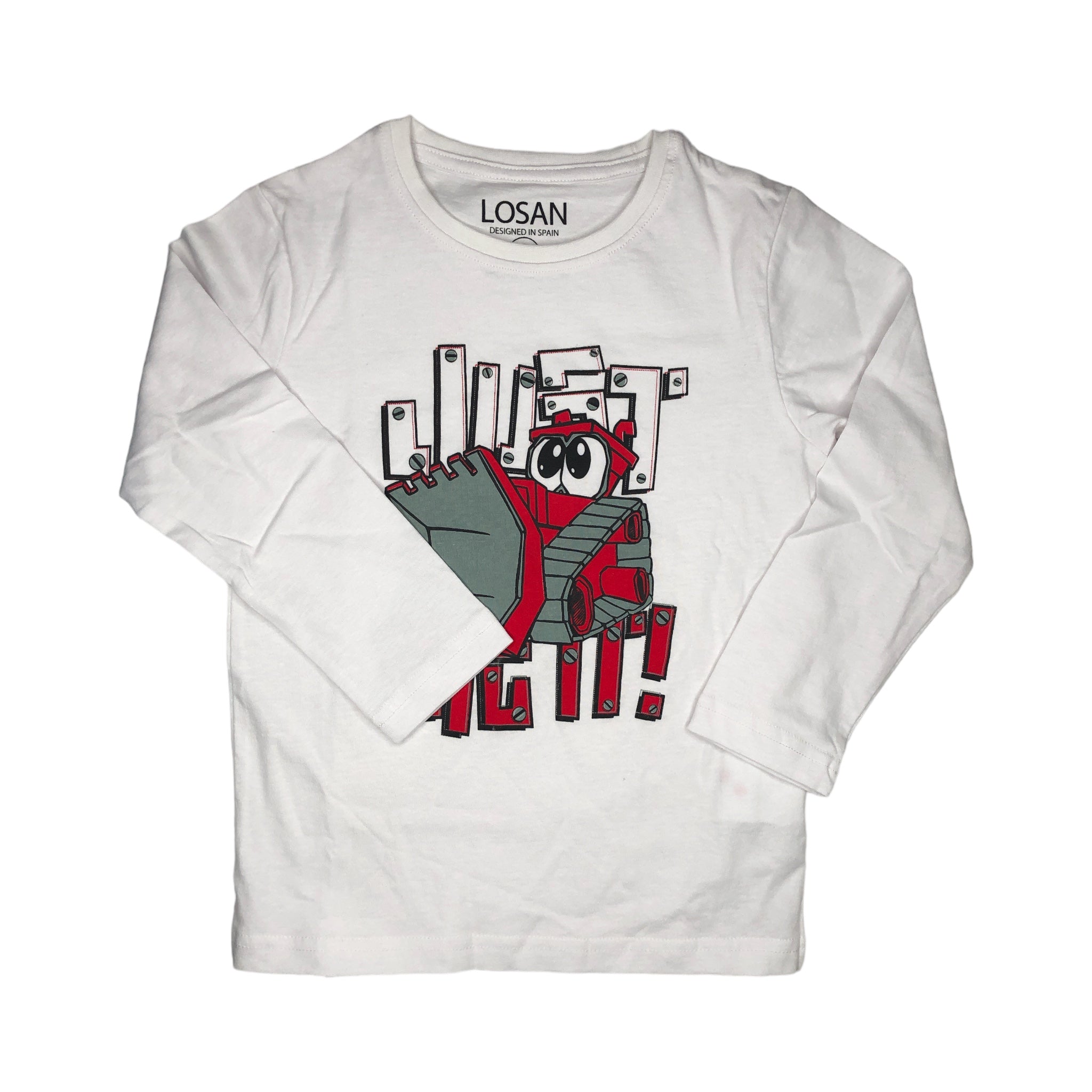 Pijama manga larga niño con costalito Losan