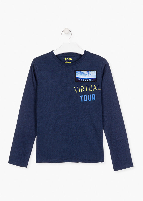 Playera Azul Marino Jr LOSAN