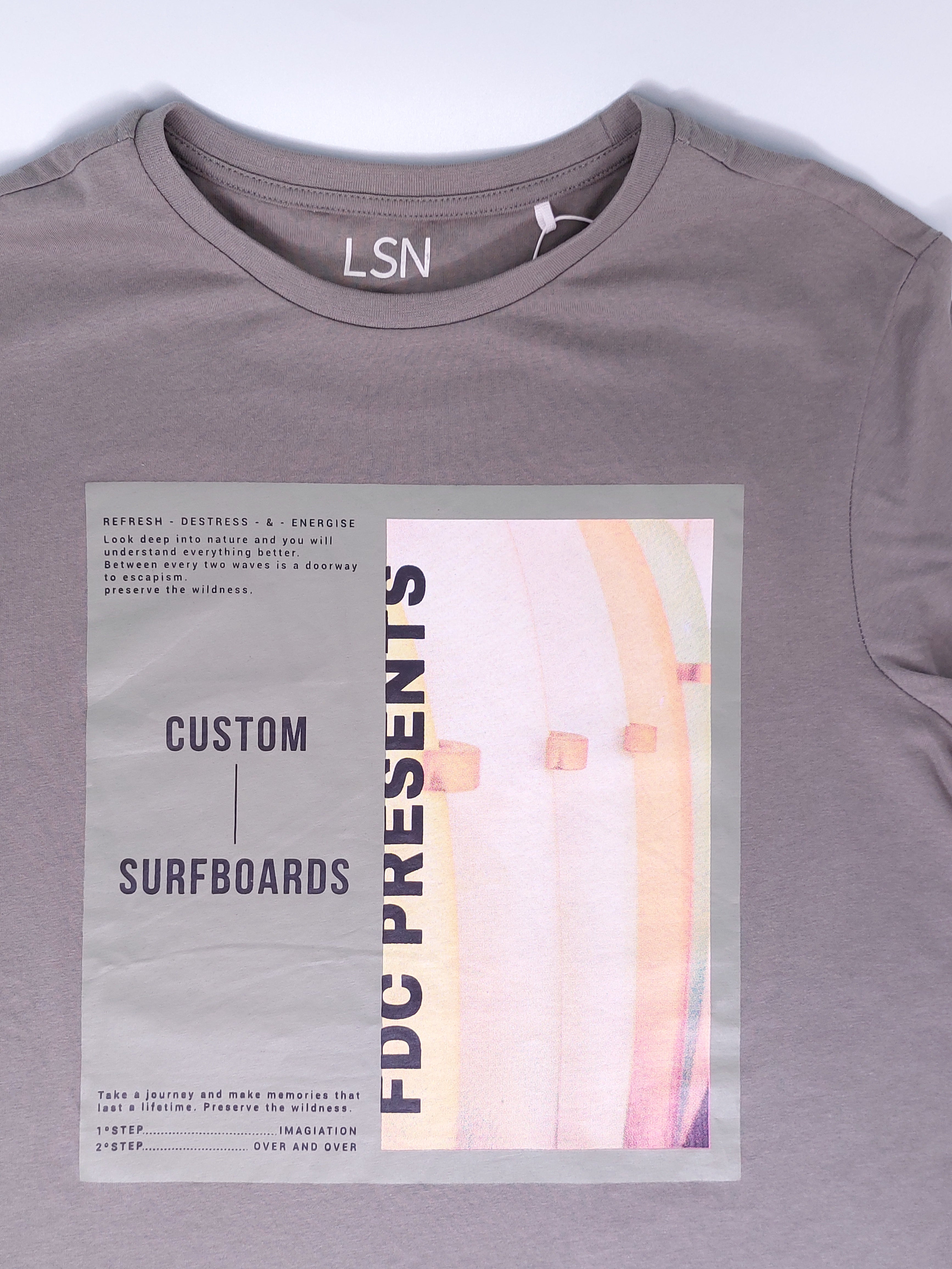 Playera "FDC PRESENTS" para caballero LOSAN