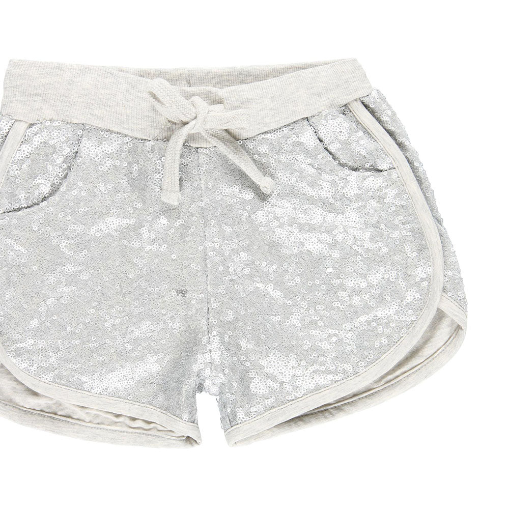 Short en punto con lentejuelas para niña BOBOLI