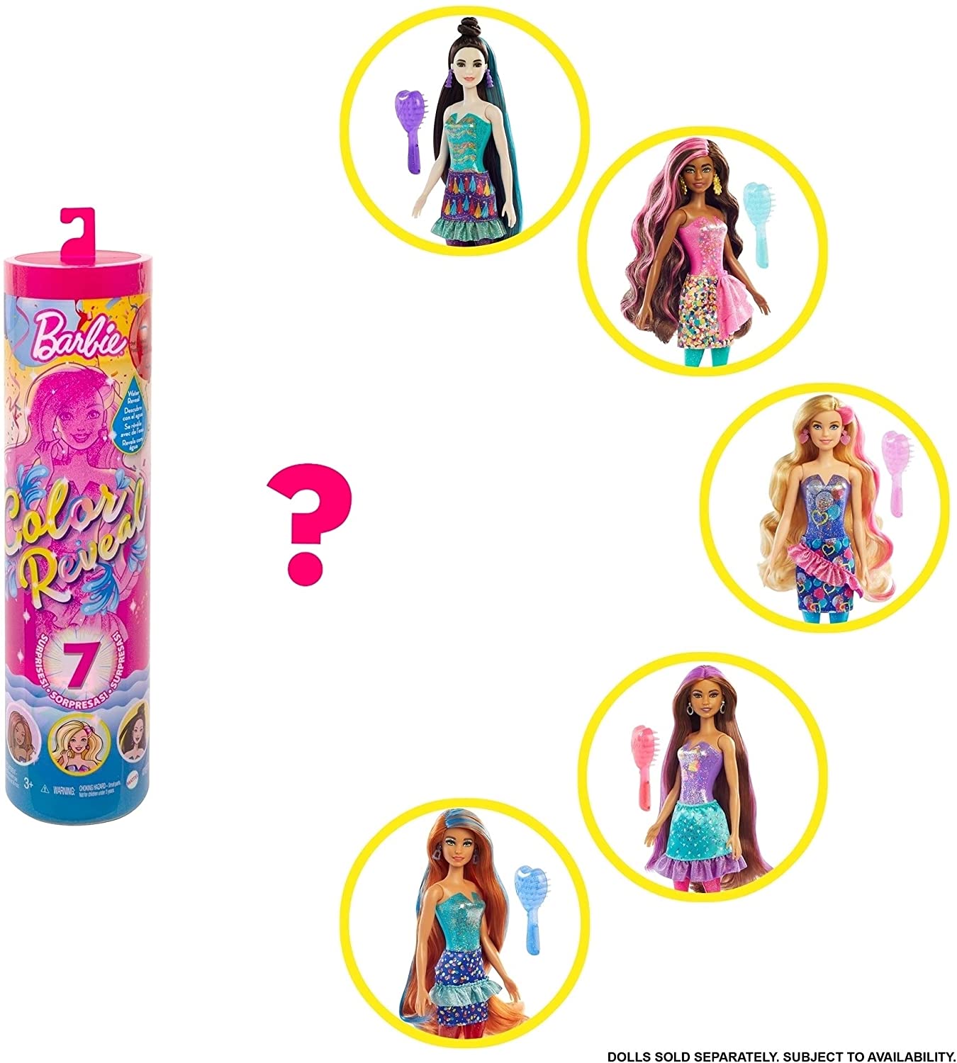 Barbie Color Reveal, Surtido de Fiesta