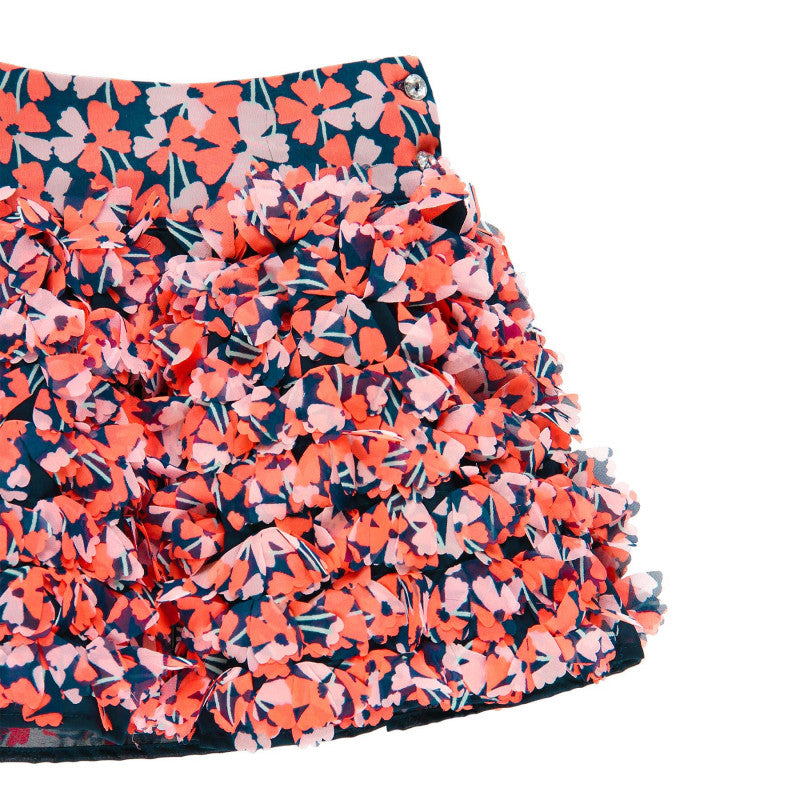 Falda con estampado floral para niña BOBOLI