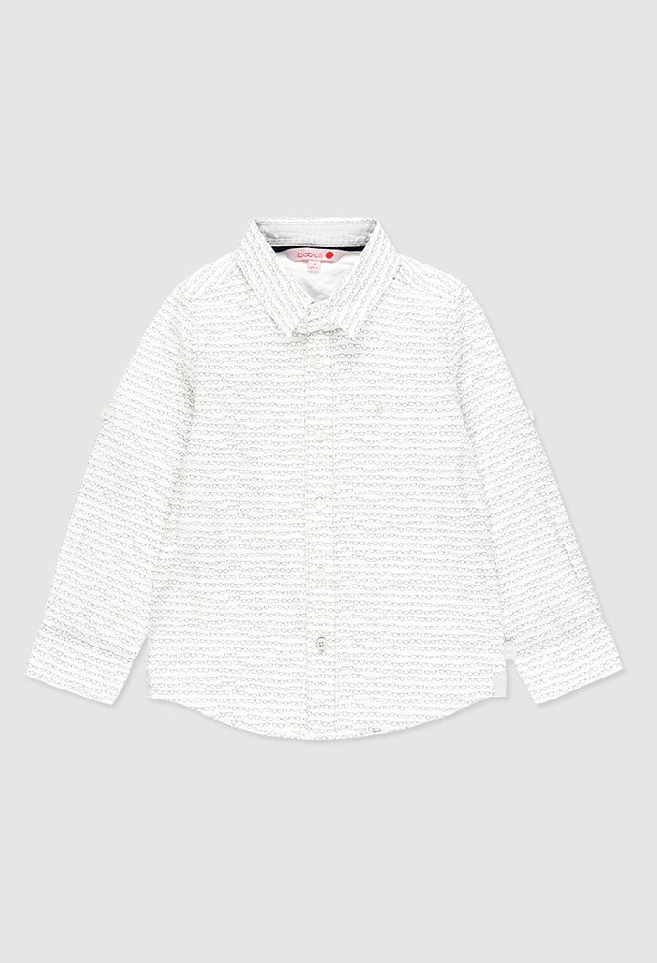 Camisa con estampado de gafas para niño BOBOLI