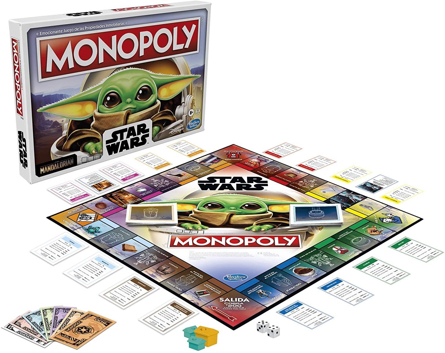 Monopoly Star Wars Yoda Mandalorian