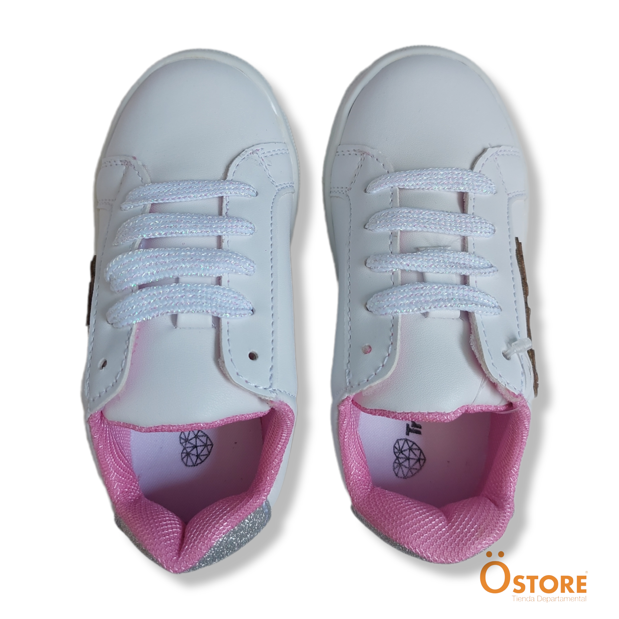 Tenis deportivo blanco "Love" TROPICANA