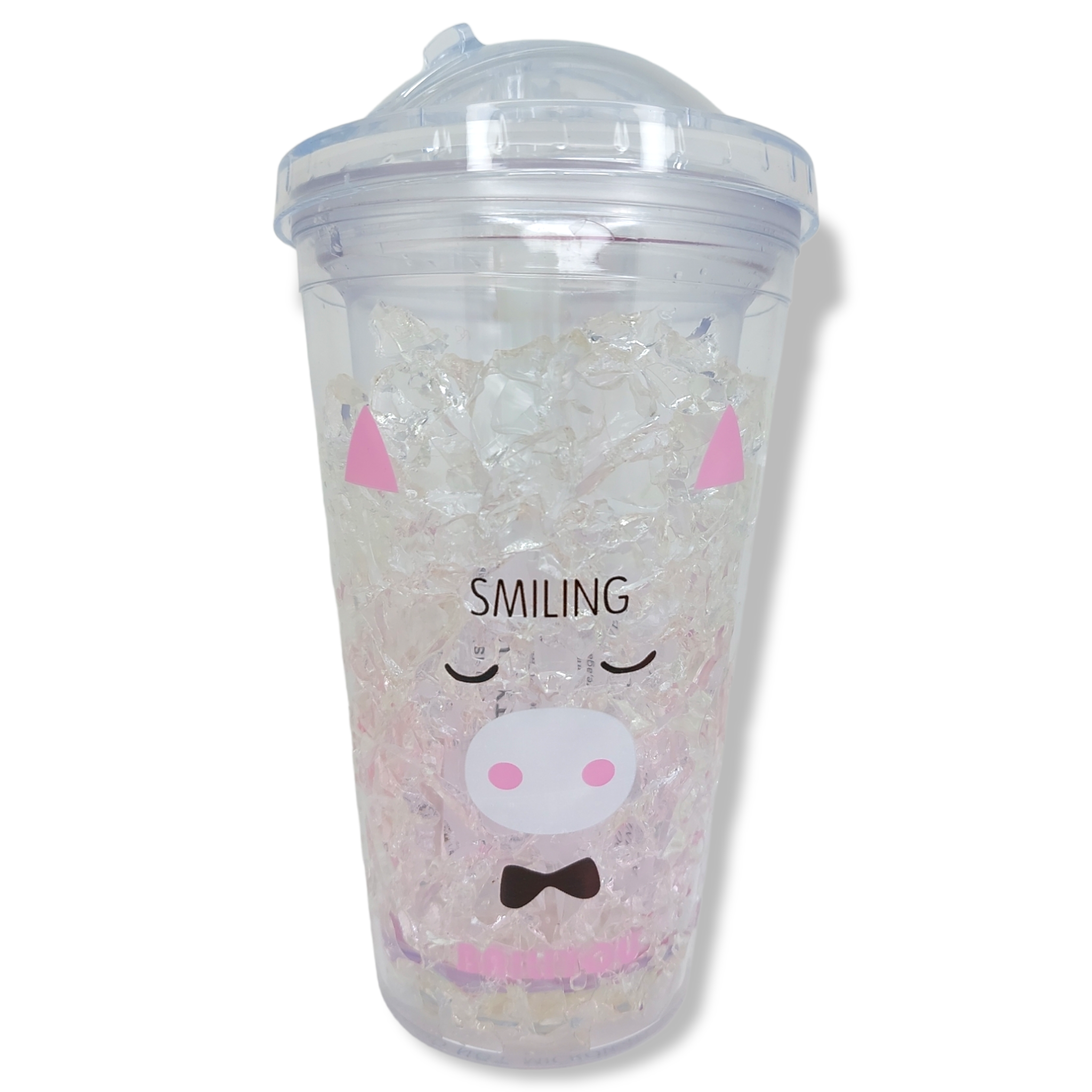 Vaso helado de gel estampado animales 450 ml