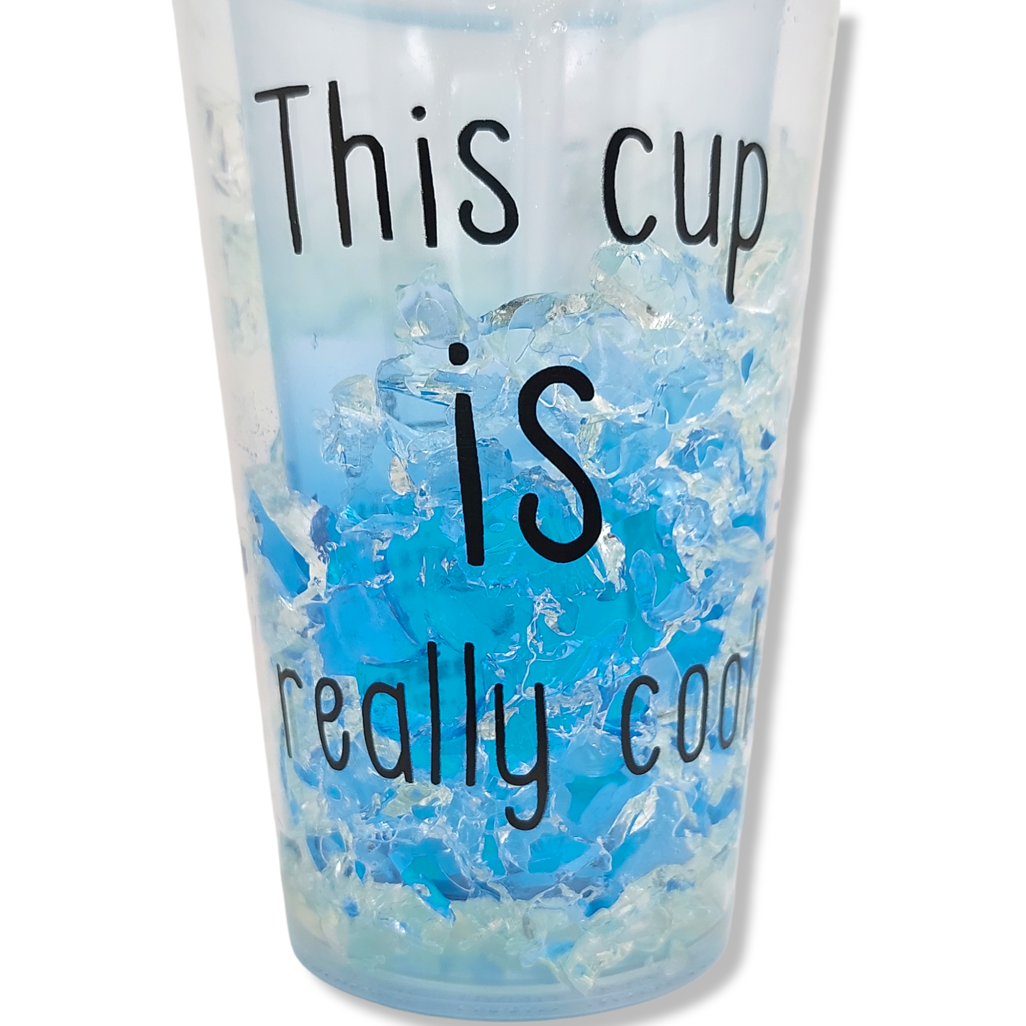 Vaso helado de gel colores 450 ml