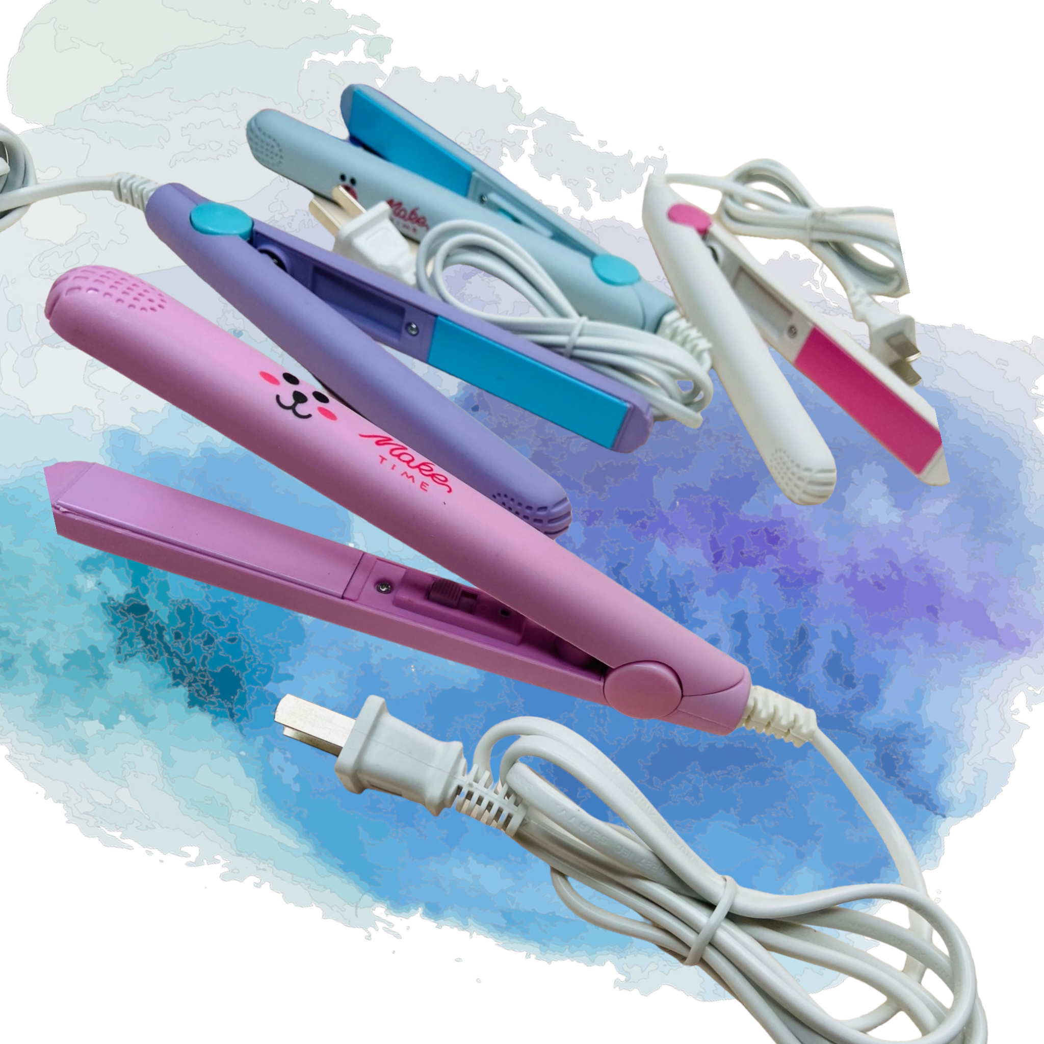 Mini Plancha portátil para cabello