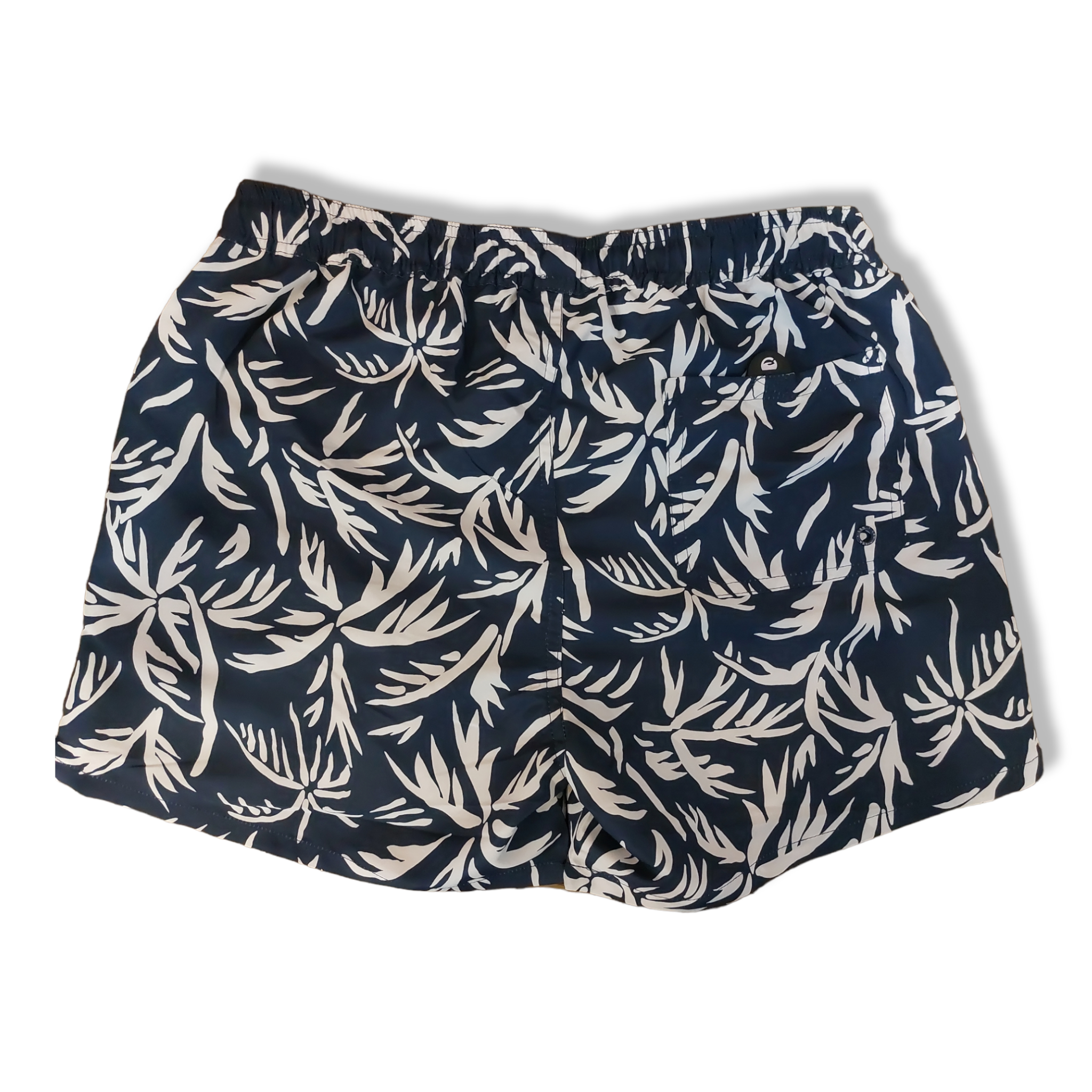Bermuda para caballero con estampado azul LOSAN