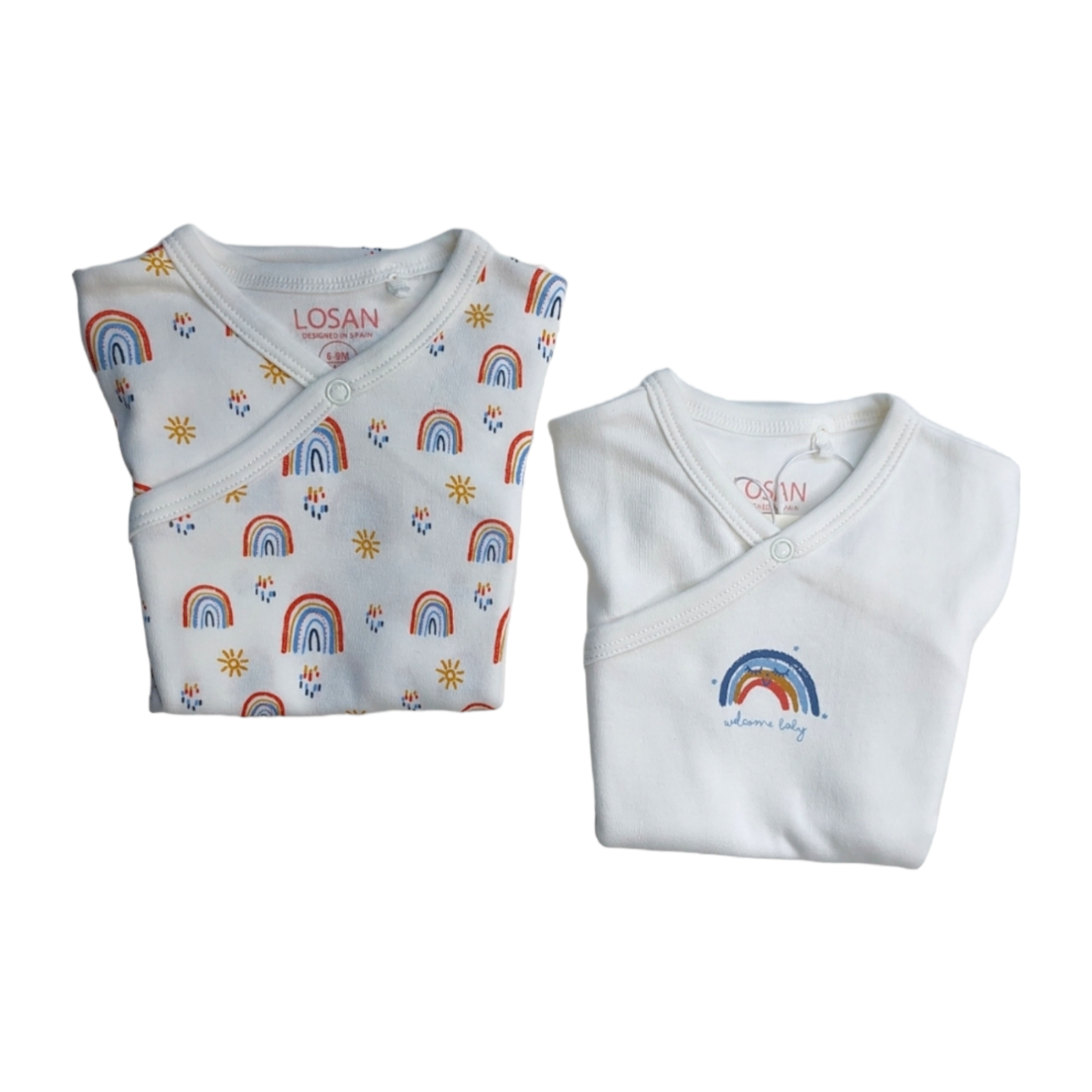 Body 2 piezas arcoiris para bebé niño LOSAN