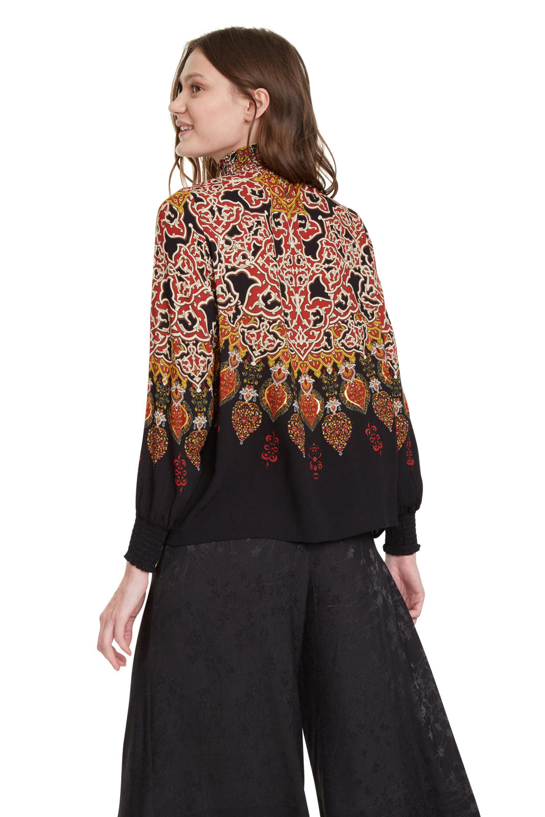 Blusa Estampada Manga Larga DESIGUAL