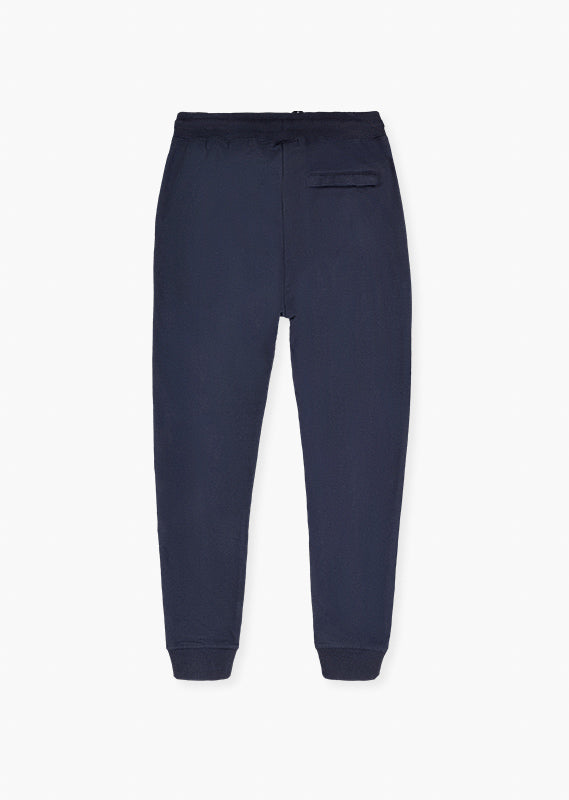Pantalón deportivo de tejido de mezcla de algodón para caballero