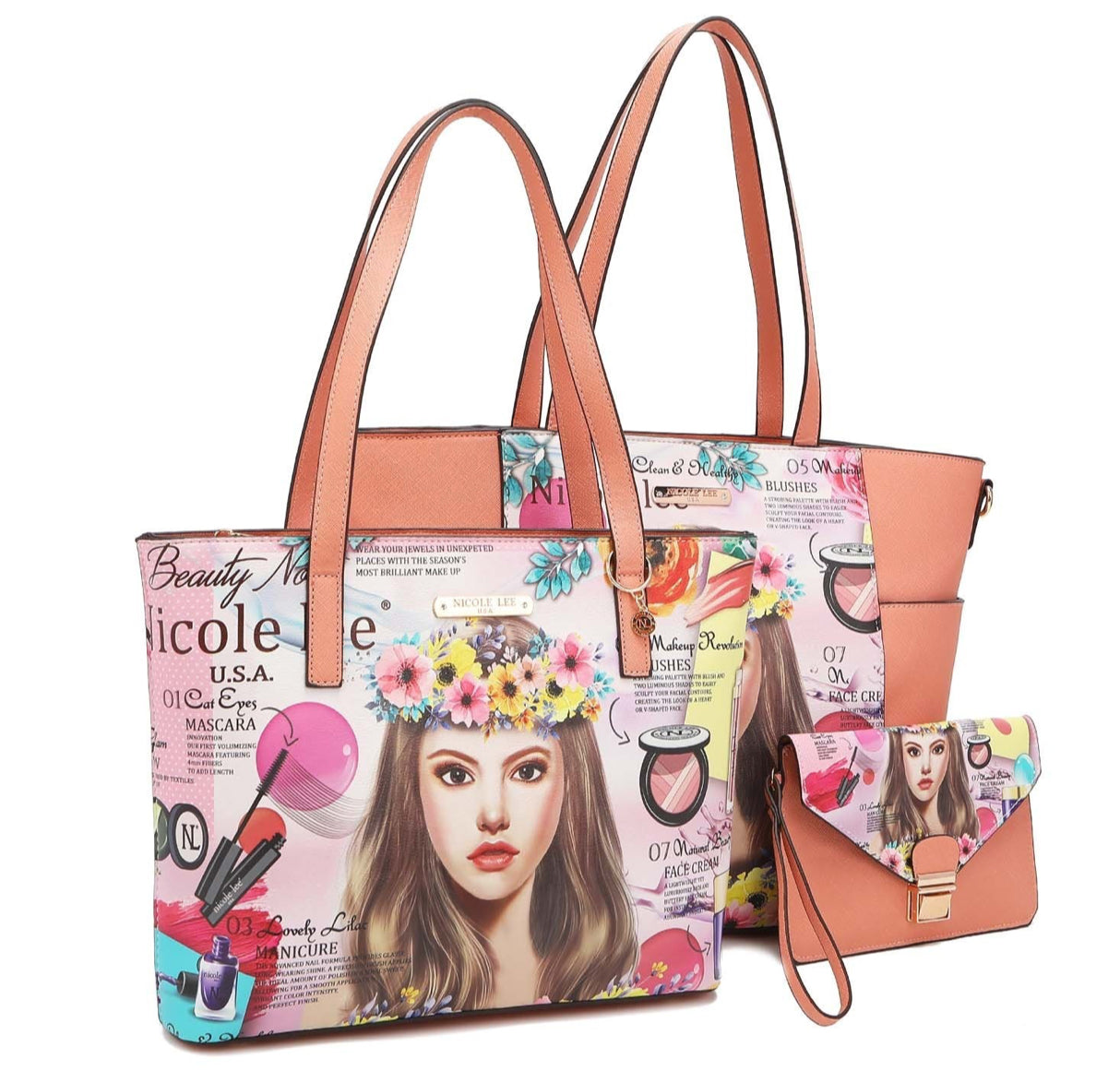 Set de 3 piezas NICOLE LEE “Venecia Loves Makeup”