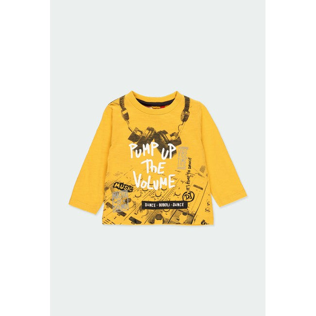 Conjunto 2 piezas camiseta “PUMP UP THE VOLUME” y pans niño BOBOLI