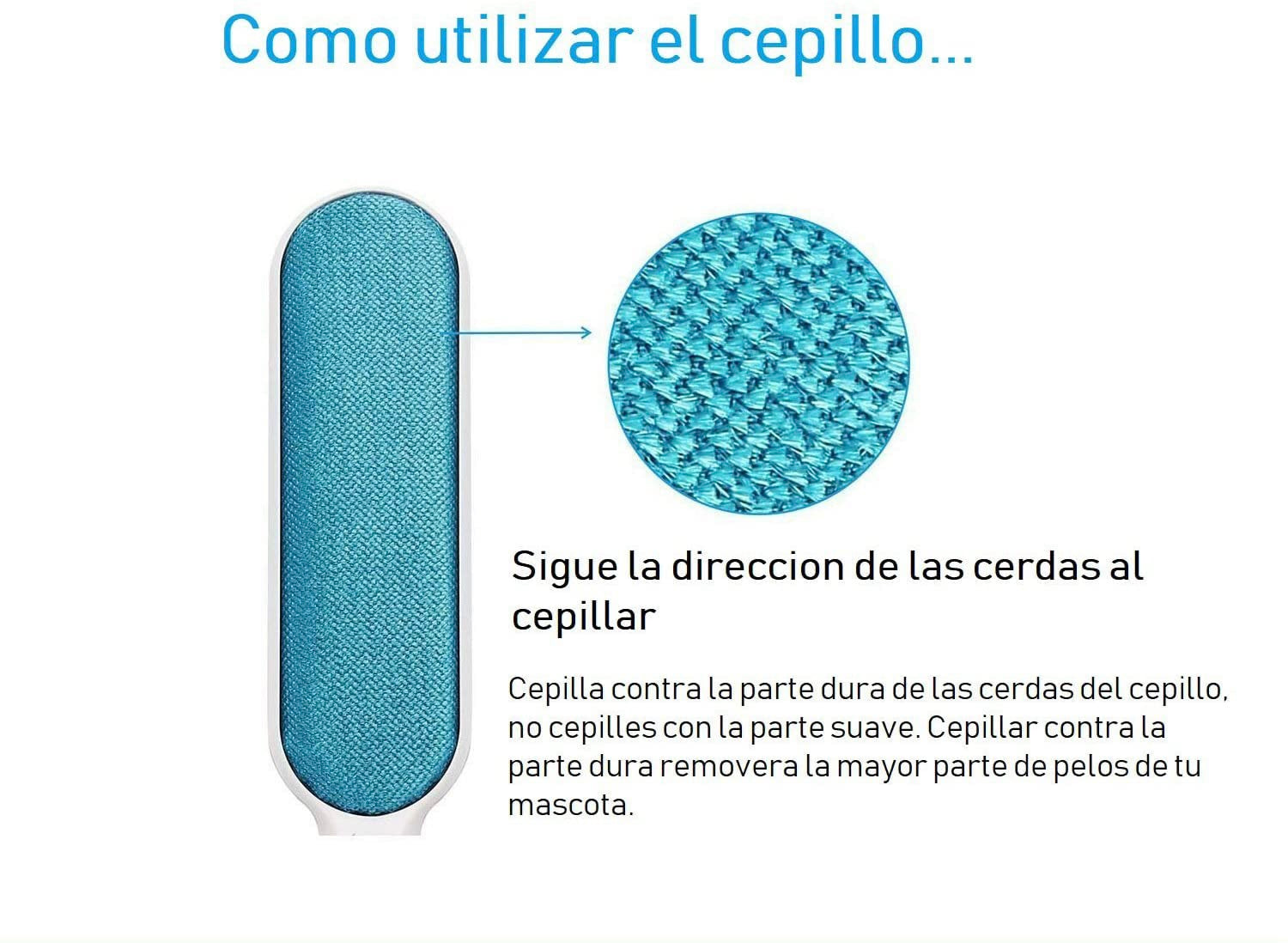 Removedor de pelusa y pelo