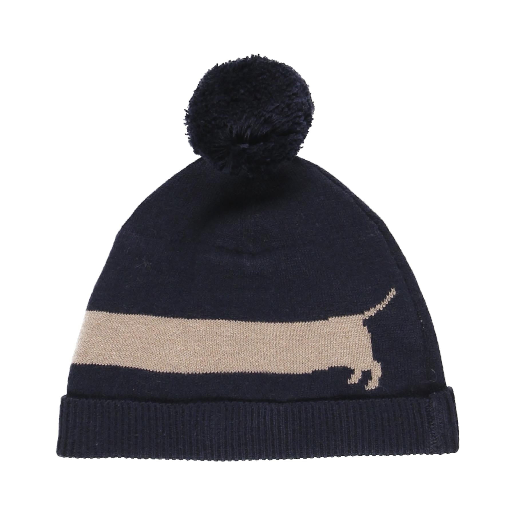 Gorro azul marino Perrito niño BOBOLI