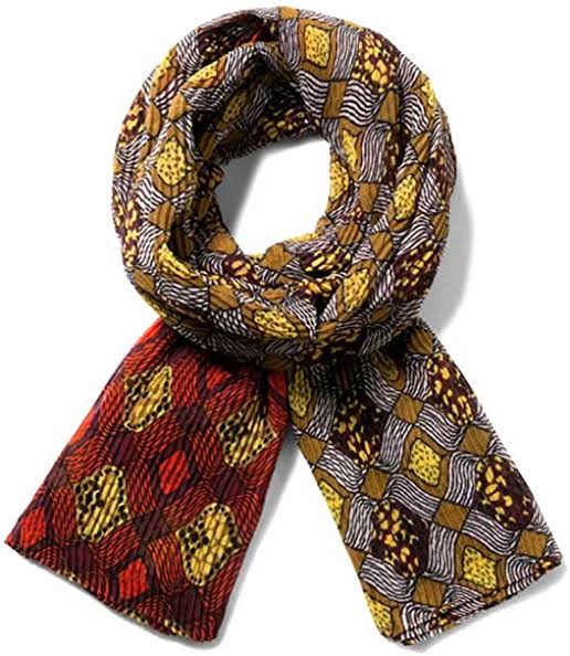Pashmina "Camerún" Naranja Dama DESIGUAL