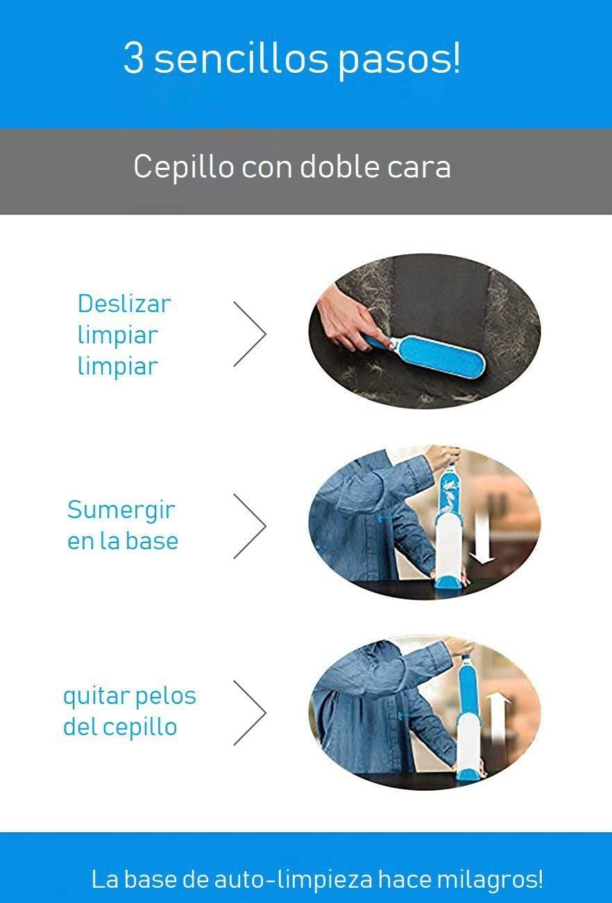 Removedor de pelusa y pelo