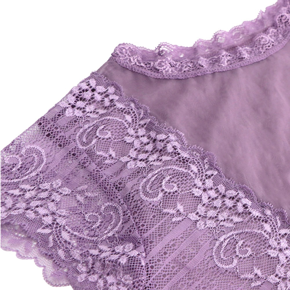 Body para mujer con encaje y mesh con trasparencia CARNIVAL