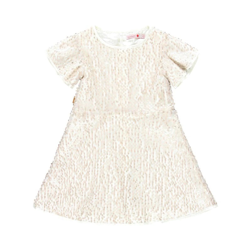 Vestido lentejuelas niña BOBOLI